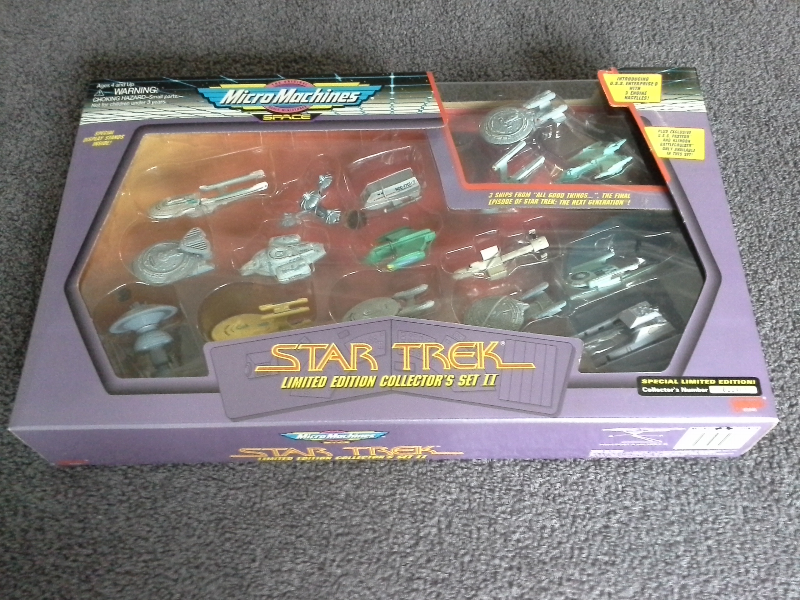 Star Trek Micro Machines Limited Edition Collector's Set II NIB Sealed